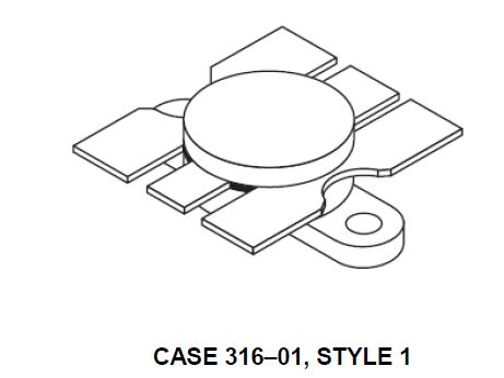 MRF455射頻功率晶體管 - 硅雙極性航空航天功率放大器  MACOM現貨