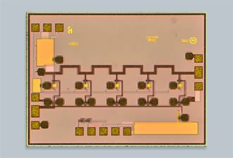 CMD206超寬帶GaAs MMIC分布式低噪聲放大器芯片  頻率范圍DC至50 GHz