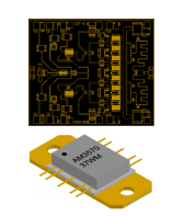 AM357039WM-SN-R寬帶GaAs MMIC功率放大器C波段放大器芯片