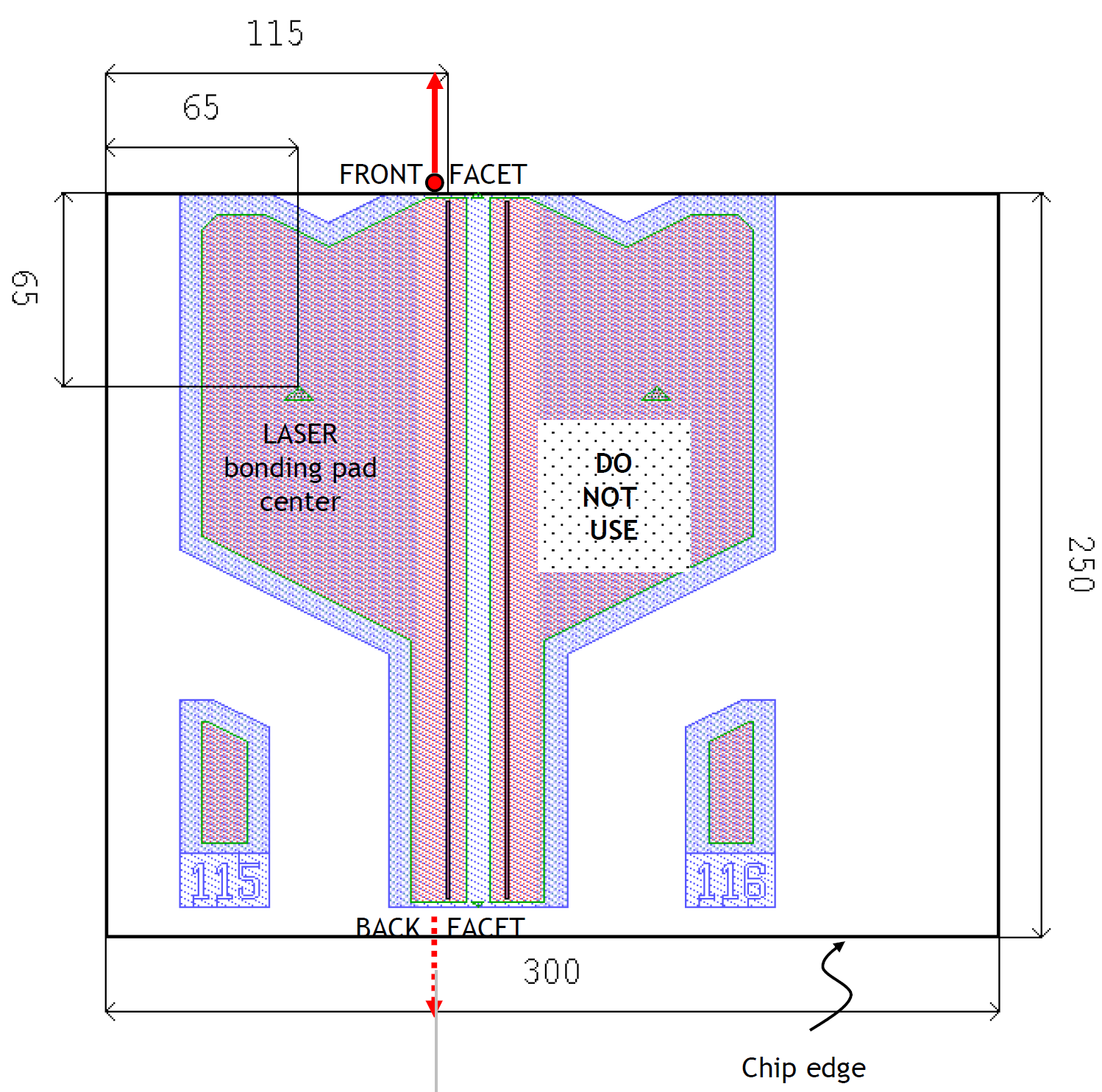 131D-02E-VCT11-50x激光二極管芯片  MACOM現貨