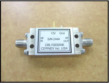 CERNEX寬帶低噪聲放大器