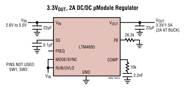 LTM4693應用電流
