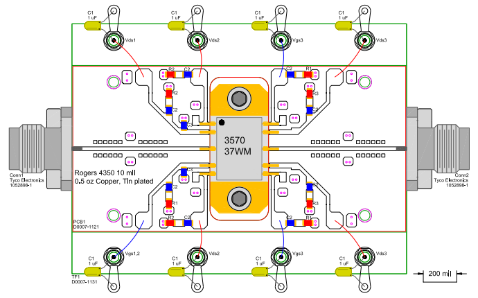 AM357037WM-SN-R? S/C波段寬帶功率放大器