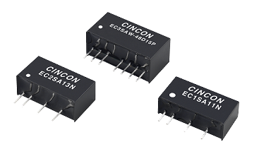 CINCON電源模塊SIP / SMD封裝1-10W直流電轉換器