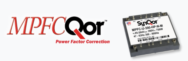 SynQor軍事功率因數校正模塊