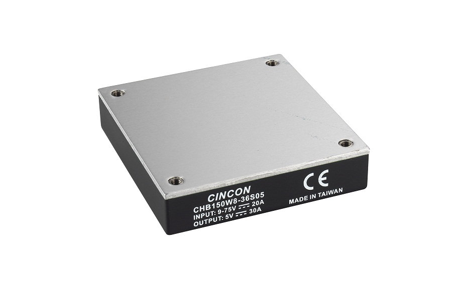 ?CHB150W8 150瓦8:1輸入范圍半磚DC-DC轉換器CINCON