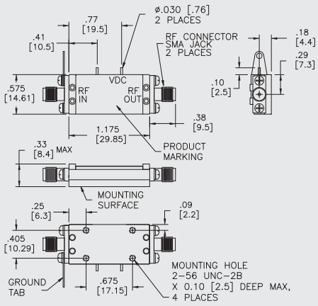 A2CP12028 COUGARPAK?放大器Teledyne防務電子