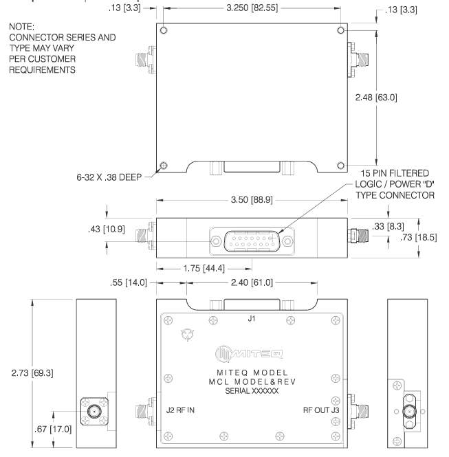 ?AMFLD-27003100-60-18P射頻放大器MITEQ